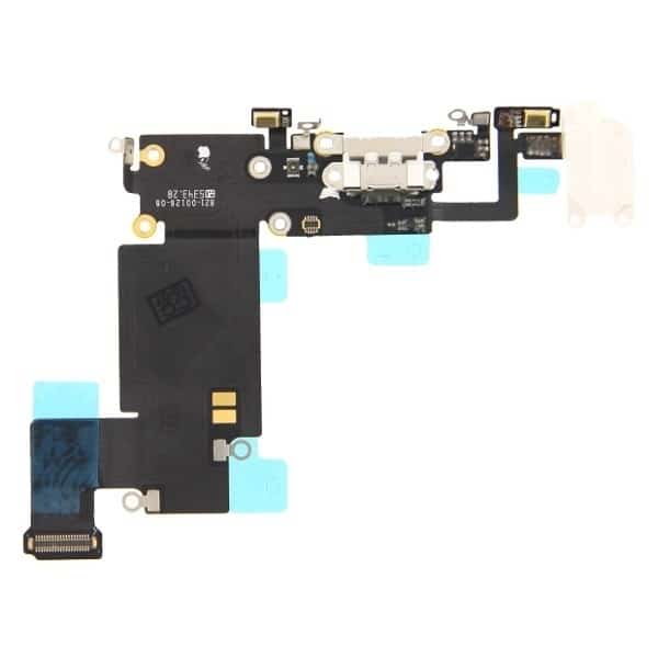 Θύρα φόρτισης (charge connector) με flex καλώδιο για iPhone 6S Plus Λευκό