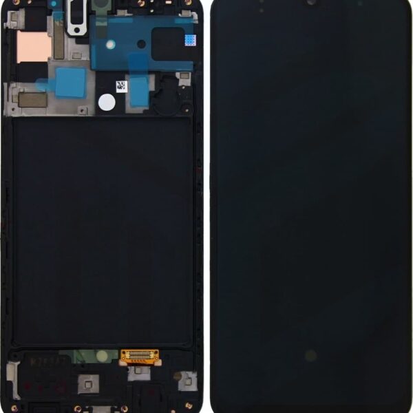 Γνήσια Οθόνη Και Μηχανισμός Αφής Samsung Galaxy A50 A505 GH82-19204A Μαύρο