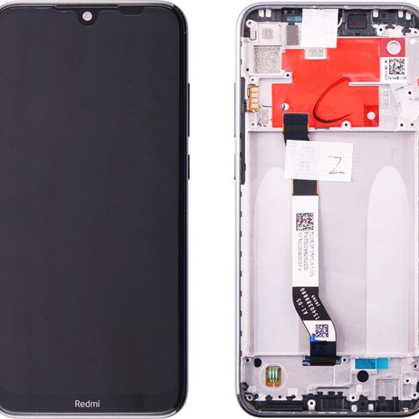 Γνήσια Οθόνη Με Μηχανισμό Αφής Και Πλαίσιο Για Xiaomi Redmi Note 8T Μαύρο (Service Pack) 5600040C3X00