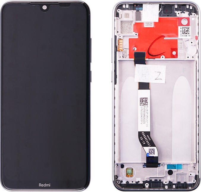 Γνήσια Οθόνη Με Μηχανισμό Αφής Και Πλαίσιο Για Xiaomi Redmi Note 8T Μαύρο (Service Pack) 5600040C3X00
