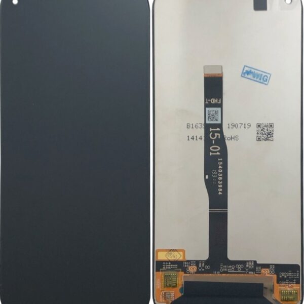 Γνήσια Οθόνη Και Μηχανισμός Αφής Με Πλαίσιο Και Μπαταρία Huawei P40 Lite Midnight Black (Service Pack) 02353KFU