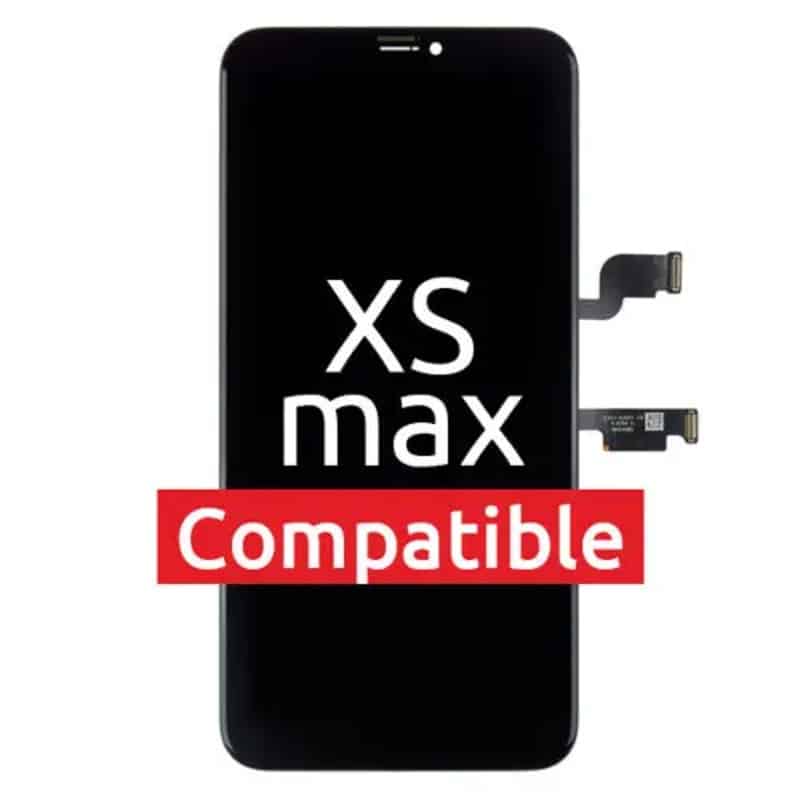 Συμβατή OLED (soft) Οθόνη Και Μηχανισμός Αφής Apple iPhone XS Max Μαύρο