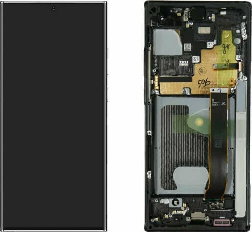 Γνήσια Οθόνη Και Μηχανισμός Αφής Samsung Galaxy Note 20 Ultra 5G N986F Black GH82-23596A